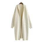 Women's Cardigan Long Cardigan Open Front Lightweight Relaxed Fit Spring Fabric 0