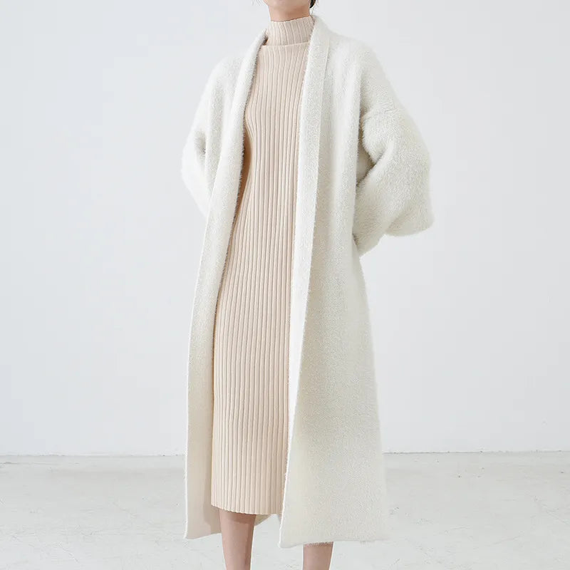 Women's Cardigan Long Cardigan Open Front Lightweight Relaxed Fit Spring Fabric 1