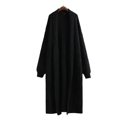 Women's Cardigan Long Cardigan Open Front Lightweight Relaxed Fit Spring Fabric 3
